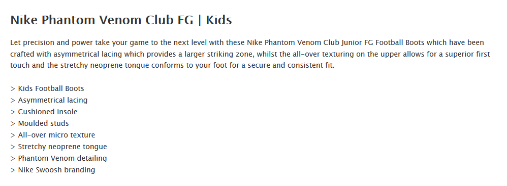 Nike hypervenom phantom 3 academy fg voetbalschoenen